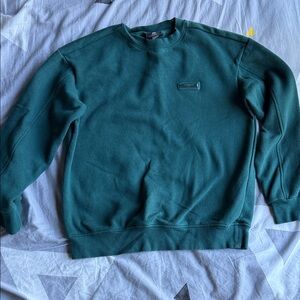 H&M Men's Deep Green Crewneck Sweater